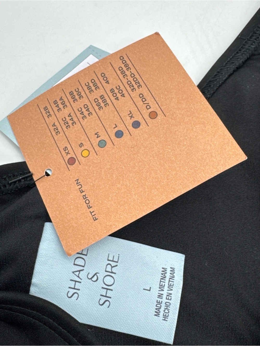 Women's Top - Shade & Shore Black size L - Picture 5 of 5